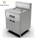 28L＋28L High Quality 2 Tank and 4 Baskets Commercial Stainless Steel Electric