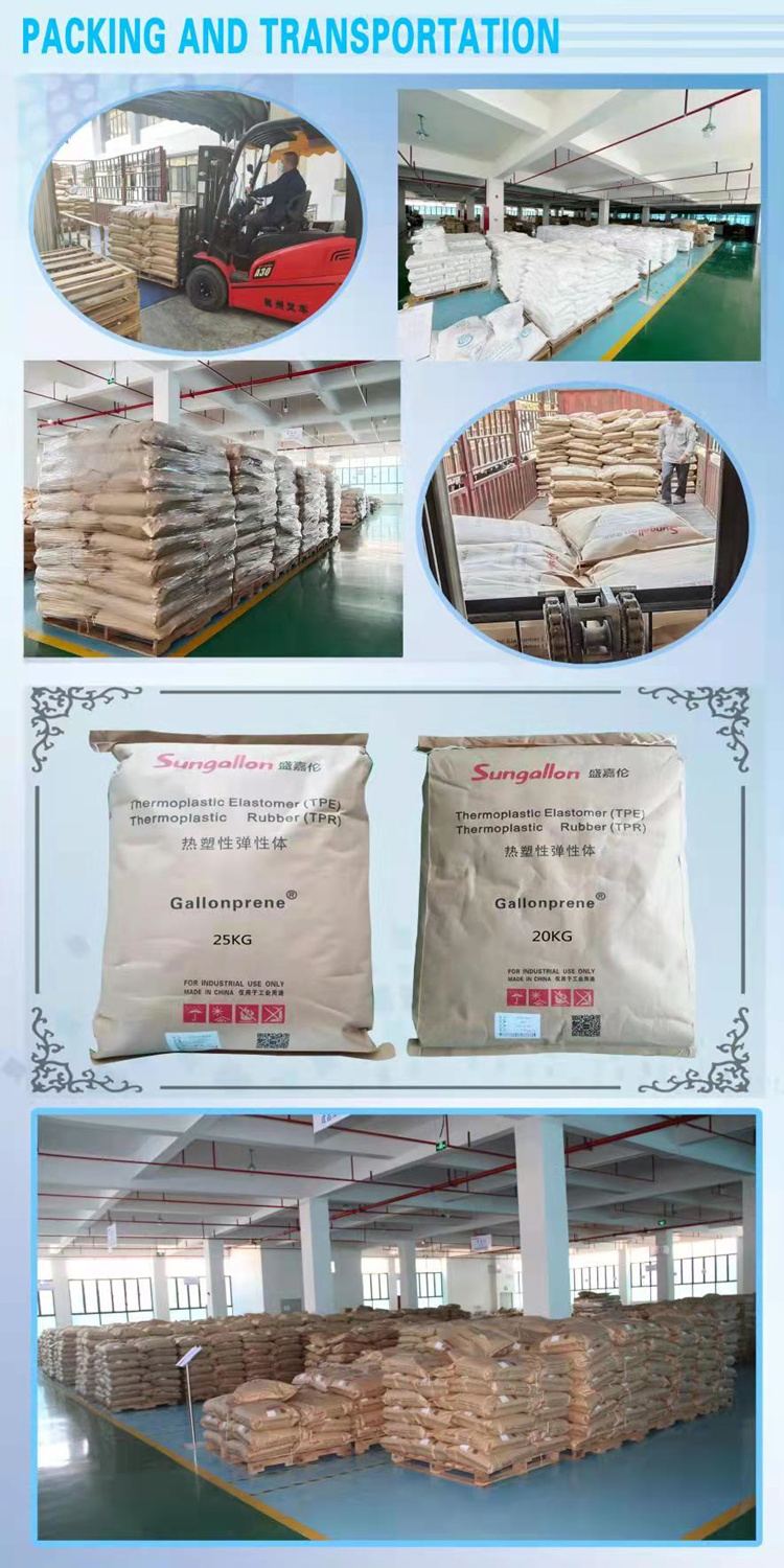 Customized Thermoplastic Elastomer TPE For Nylon Encapsulation Sungallon GP320 Series