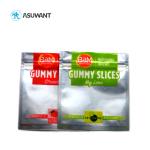 Edible Food Packaging Bags Heat Seal Small Zipper Sachet For Gummies Bear