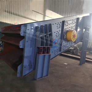 Quality Three Layers Stone Circular Vibrating Screen Q245 Carbon Steel Material wholesale
