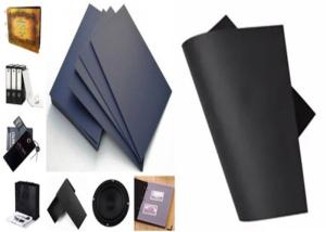 Quality Durable Black Paperboard For Bag / Photo Frame / Gift Box / Packaging Material wholesale