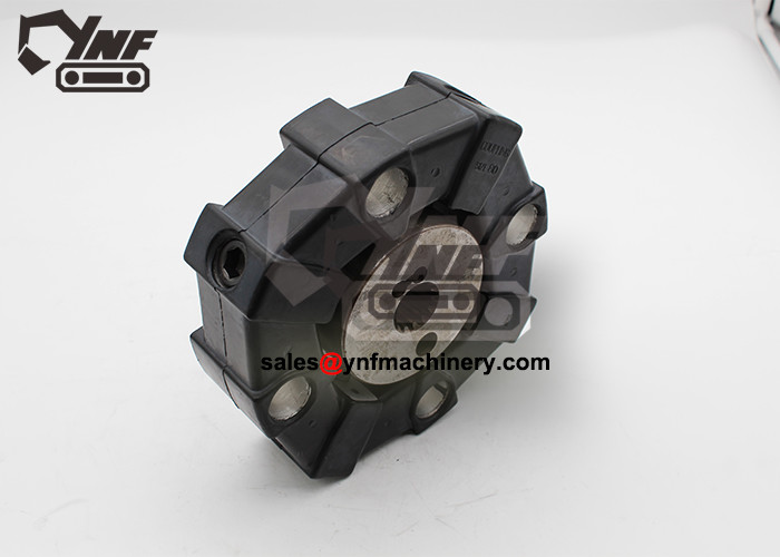 Black Rubber Coupling 80AS Excavator Hydraulic Pump Parts For SOLAR 185W-V