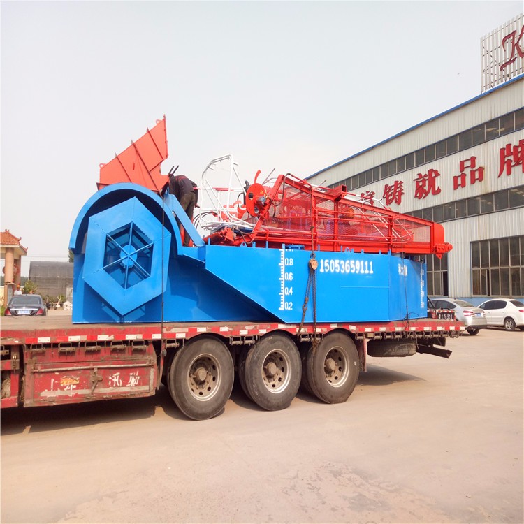 Duckweed Reed 1000m3 Floating Algae Harvester Machine Water Grass Harvester