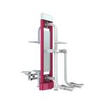 Galvanized Steel Outdoor Workout Equipment Garden Fitness Equipment