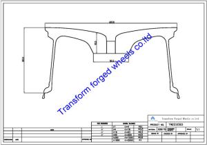 Quality TM2210503 22X10.5 inches forged wheels monoblock wheels blanks Dimple style barrel and rims wholesale