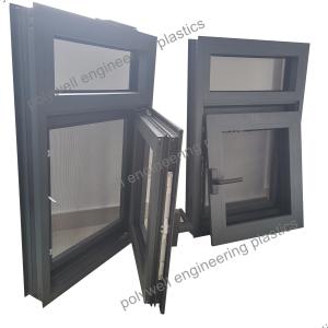 Quality Aluminum Alloy Three Rail Translation Window Sound Insulation Anti Theft Profile with Heat Insulation Strip wholesale