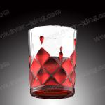 Custom Wine Whisky Drinking Reusable Glass Cup Clear