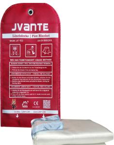 Quality Fiberglass Fire Blanket for Bag Size 39.5cm x 22.5cm 1.6*1.8 1.2*1.2 0.7 kg Weight wholesale