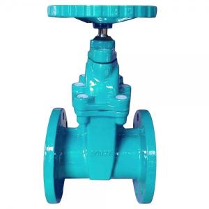 Quality DIN F4 F5 Resilient Seated non-rising Stem Gate Valve pn16 wholesale