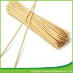 Non Stick Disposable Bamboo Barbecue Skewers Eco Friendly Custom Logo