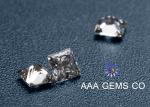 Charles Colvard Square Cut White Moissanite , Synthetic Moissanite