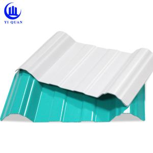 Quality Soundproof UPVC Plastic PVC Roof Tiles For Patio Gazeb Poultry Farm wholesale