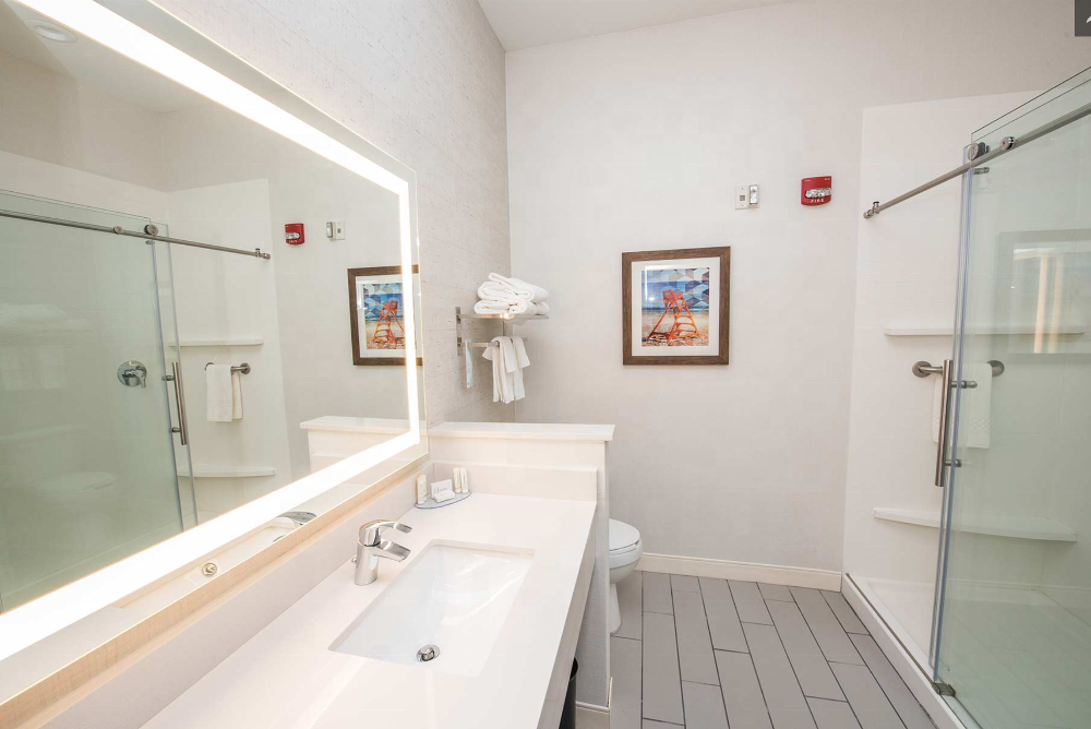Rectangle Led Mirror with Motion Sensor and 2700K/3000K/4000K/6000K Color Temperature