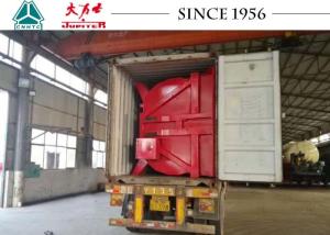 Quality 40T HOWO Dump Tipper Trailer For Construction Materials Transportation wholesale