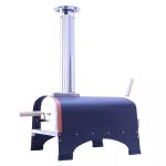 Stainless Steel Portable Wood Fire Pizza Oven With Chimney Embers For Camping