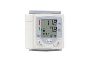 Quality Mini Electronic Blood Pressure Monitor with Cuff and Portable White Case wholesale