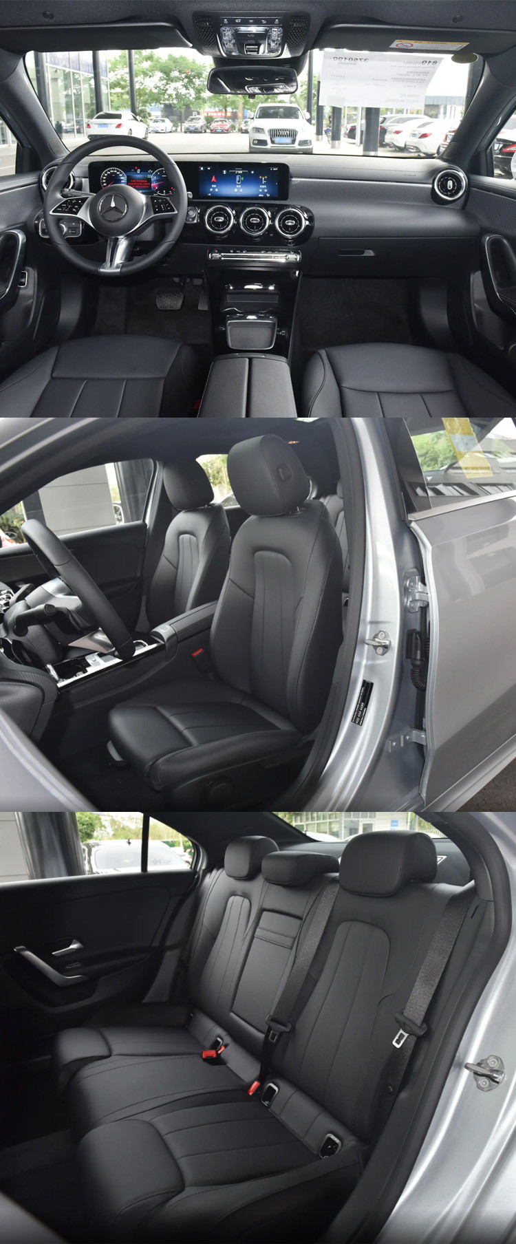 4 Door Mercedes Benz Sedan A-Class 180L Gasoline Petrol Fashion New Car 241 Hp