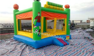 Quality football cheap bounce houses , commercial bounce house , air bounce wholesale