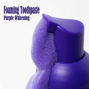 Quality Teeth Whitening Purple V34 Foaming Toothpaste 50ml GMP wholesale