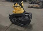 Sugarcane Hydraulic Log Grapple , Doosan DH60 Rotating Log Grapple For Excavator