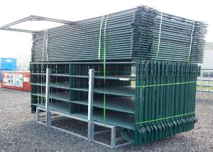 Quality Lightweight Safety Round Portable Cattle Pens Fully Welded Post Brackets wholesale