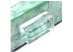 Open Closure Stylish Mouth Womens Clutch Bag Handbag With Fabric Lnternal