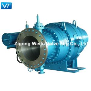 Quality TMBV Hydro Power Valves Large Size Ball Valve Soft Seal Metal Seal wholesale