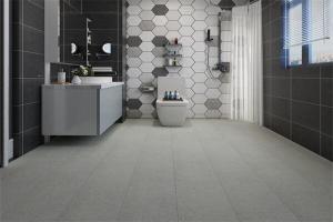 Quality Hardwood Spc Floor Tiles For Bathroom Kitchen Wood Grain 0.24 Inch wholesale