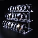 Wristwatch Jewelry Round 3Tier Watch Display Stand