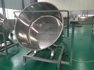 Quality High Efficiency Peanut Coating Machine , Coated Peanuts Machine Stainless Steel wholesale
