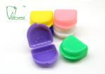 77.6x66x27mm Colorful Compact Dental Denture Box