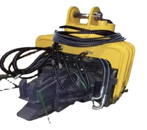 Quality Construction Works 40NM Excavator Mounted Vibratory Pile Driver 2800RPM wholesale