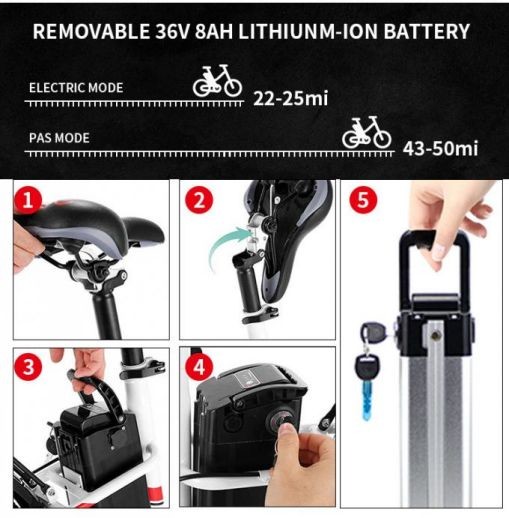Explosionproof Grade A13S5P 48V/52V 17AH Redar Lithium Electric Bike Battery Built in BMS For Electric Scooter