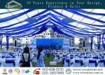 Professional big Top Party Tent , Customized Outdoor Tent With red roof