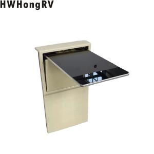 Quality HWHongRV car seat electric folding table for luxury campervan caravan folding table wholesale