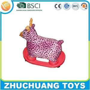 Quality kids happy rides on animal with wheels wholesale