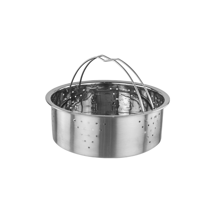 Different Size Stackable Steamer Pot Stainless Steel Material Double Layer