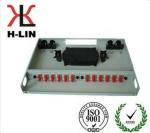 1U Metal Ftth Telecommunication Fiber Optic Distribution Box Frame Easy