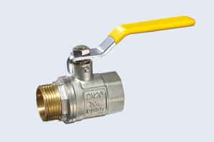 Quality Forged NP Brass Gas Ball Valve With Flat Handle wholesale