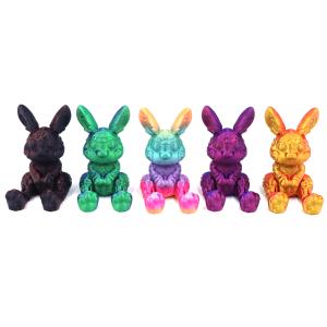 Quality Easter 3D Printed Rabbit Gift Box Set Decoration Gift Provide customized printing services wholesale