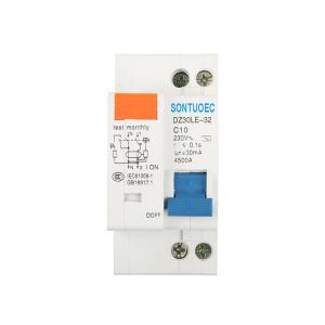 China Overload Protection RCBO Circuit Breaker Plastic Texture 40A on sale