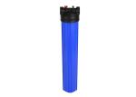 20'' food grade plastic water filter housings with 1'' inlet/outlet brass port
