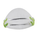 Green Colour Straps Ffp2 Cup Mask Effective Protection Against Fine Particulates