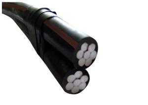 Quality Outdoor Two Core Aerial Bundled Cable , XLPE / PVC Insulation Cable wholesale