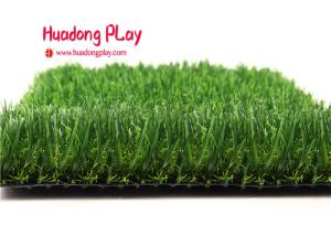 Quality UV Resistant Artificial Lawn Turf Landscaping Plastic Material Dark Green Color wholesale