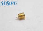 Microstrip MCX Female RF Connector Threaded Mounted