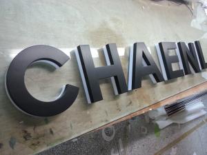 Quality 5500K Buildings Backlit LED Sign Letters , LED Halo Illuminated Letters wholesale