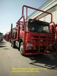 10 Wheels Sinotruk Special Purpose Truck HOWO 6x6 50t Strong Log Timber Truck