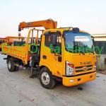 6t Straight Boom 12m Telescopic Lorry Mounted Crane