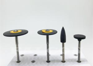 Quality black Sintered Diamond Disc knife edge Rubber Polishing Wheel 26mm 12mm Diameter wholesale
